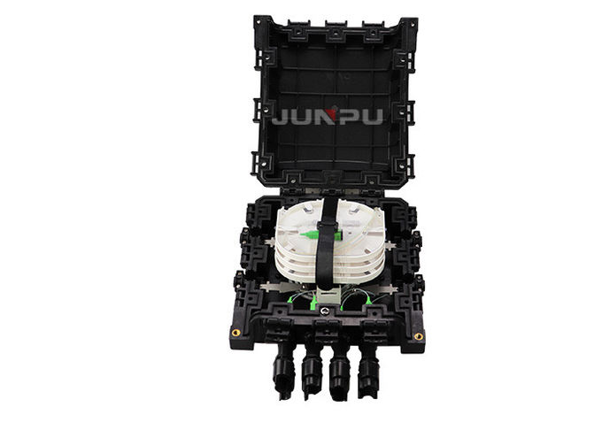 SC एडॉप्टर के साथ JUNPU आउटडोर फाइबर ऑप्टिक डिस्ट्रीब्यूशन बॉक्स फुल लोडेड 2